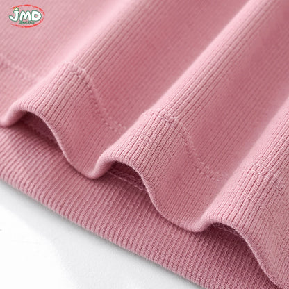 JMD New 2026 Summer Women 210Gsm Mockneck T Shirt Hotsweet Girls Lady Solid Bottoming Shirt Basic T-Shirts Tees QH0026